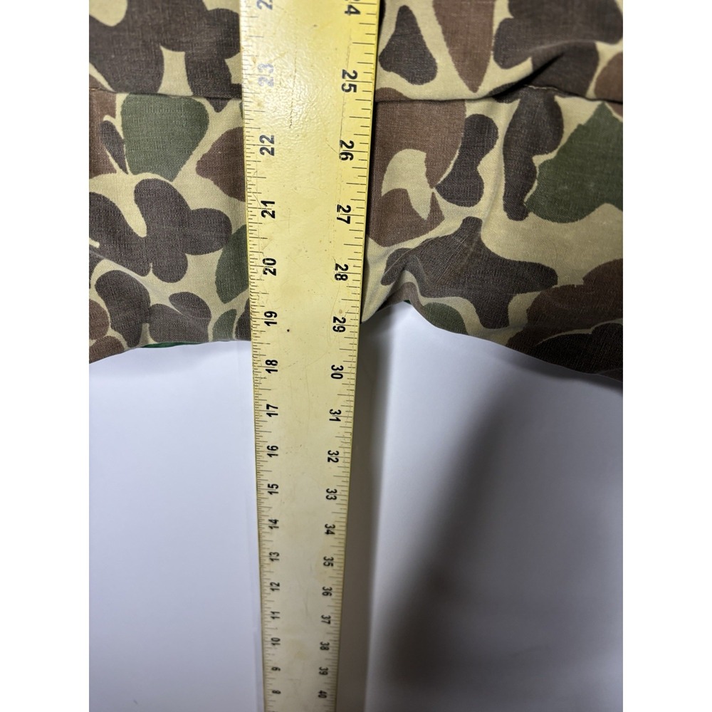 Vintage Twin Peaks Puffer Duck Camo Vest Men's M Outdoor USA Made - Picture 8 of 9
